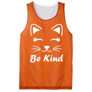 Be Kind Unity Day Anti Bullying Kitten Mesh Reversible Basketball Jersey Tank