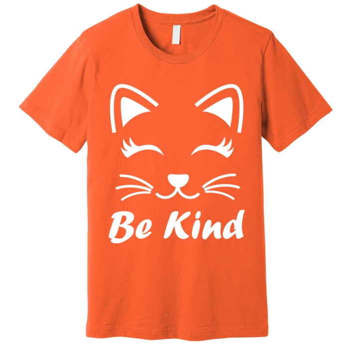 Be Kind Unity Day Anti Bullying Kitten Premium T-Shirt