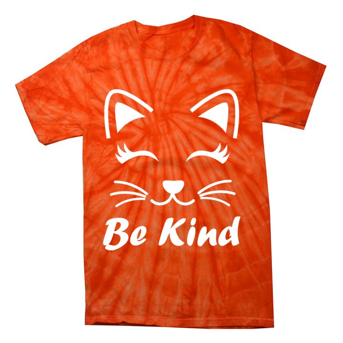 Be Kind Unity Day Anti Bullying Kitten Tie-Dye T-Shirt