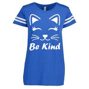 Be Kind Unity Day Anti Bullying Kitten Enza Ladies Jersey Football T-Shirt