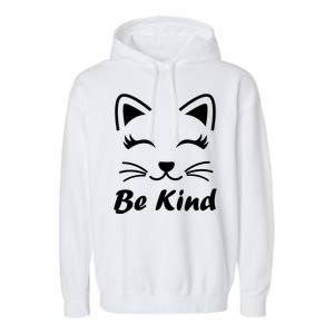 Be Kind Unity Day Anti Bullying Kitten Garment-Dyed Fleece Hoodie