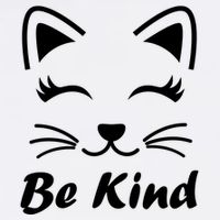 Be Kind Unity Day Anti Bullying Kitten Garment-Dyed Sweatshirt
