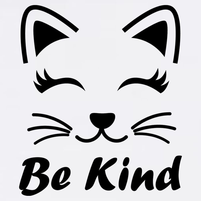Be Kind Unity Day Anti Bullying Kitten Garment-Dyed Sweatshirt