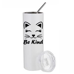 Be Kind Unity Day Anti Bullying Kitten Stainless Steel Tumbler