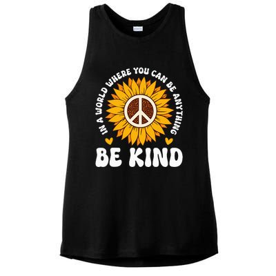 Be Kind Unity Day Orange Anti Bullying Unity Day Ladies PosiCharge Tri-Blend Wicking Tank