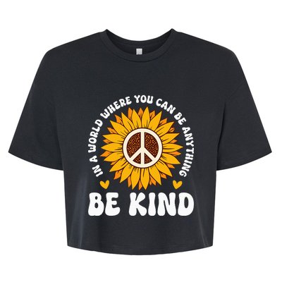 Be Kind Unity Day Orange Anti Bullying Unity Day Bella+Canvas Jersey Crop Tee