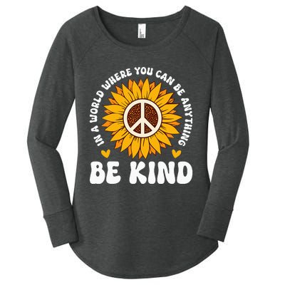 Be Kind Unity Day Orange Anti Bullying Unity Day Women's Perfect Tri Tunic Long Sleeve Shirt