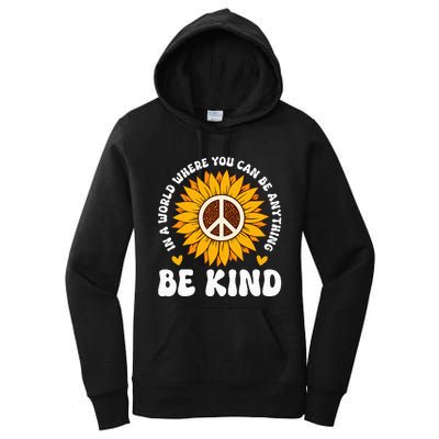 Be Kind Unity Day Orange Anti Bullying Unity Day Women's Pullover Hoodie