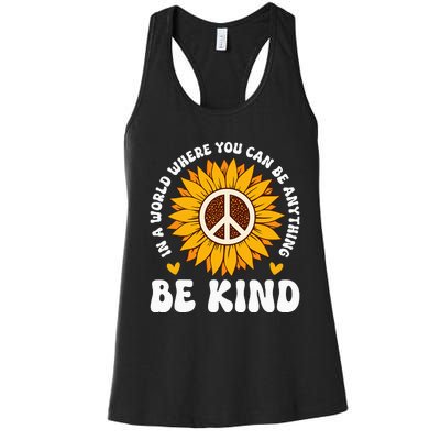 Be Kind Unity Day Orange Anti Bullying Unity Day Women's Racerback Tank