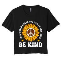 Be Kind Unity Day Orange Anti Bullying Unity Day Women's Crop Top Tee