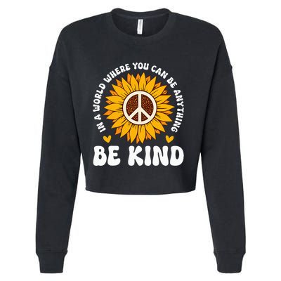 Be Kind Unity Day Orange Anti Bullying Unity Day Cropped Pullover Crew