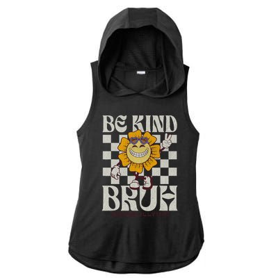 Be Kind Unity Day Orange Anti Bullying For Teachers Ladies PosiCharge Tri-Blend Wicking Draft Hoodie Tank