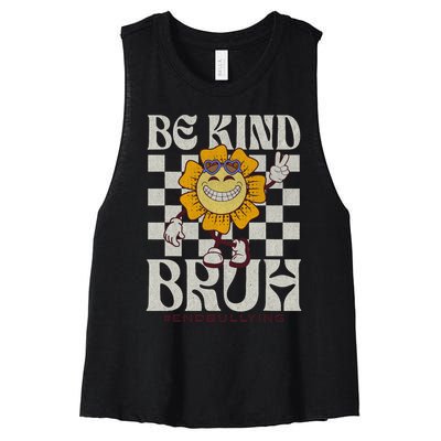 Be Kind Unity Day Orange Anti Bullying For Teachers Women's Racerback Cropped Tank