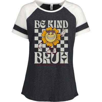 Be Kind Unity Day Orange Anti Bullying For Teachers Enza Ladies Jersey Colorblock Tee