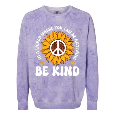 Be Kind Unity Day Orange Anti Bullying Unity Day Colorblast Crewneck Sweatshirt