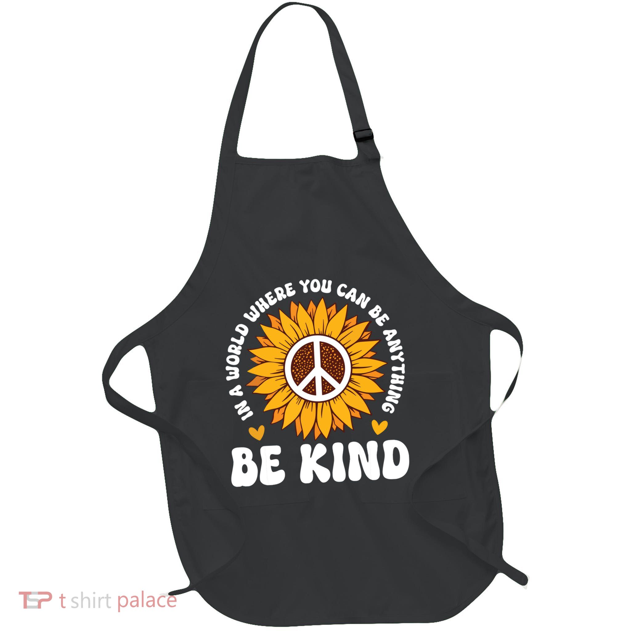 Be Kind Unity Day Orange Anti Bullying Unity Day Full-Length Apron With Pockets