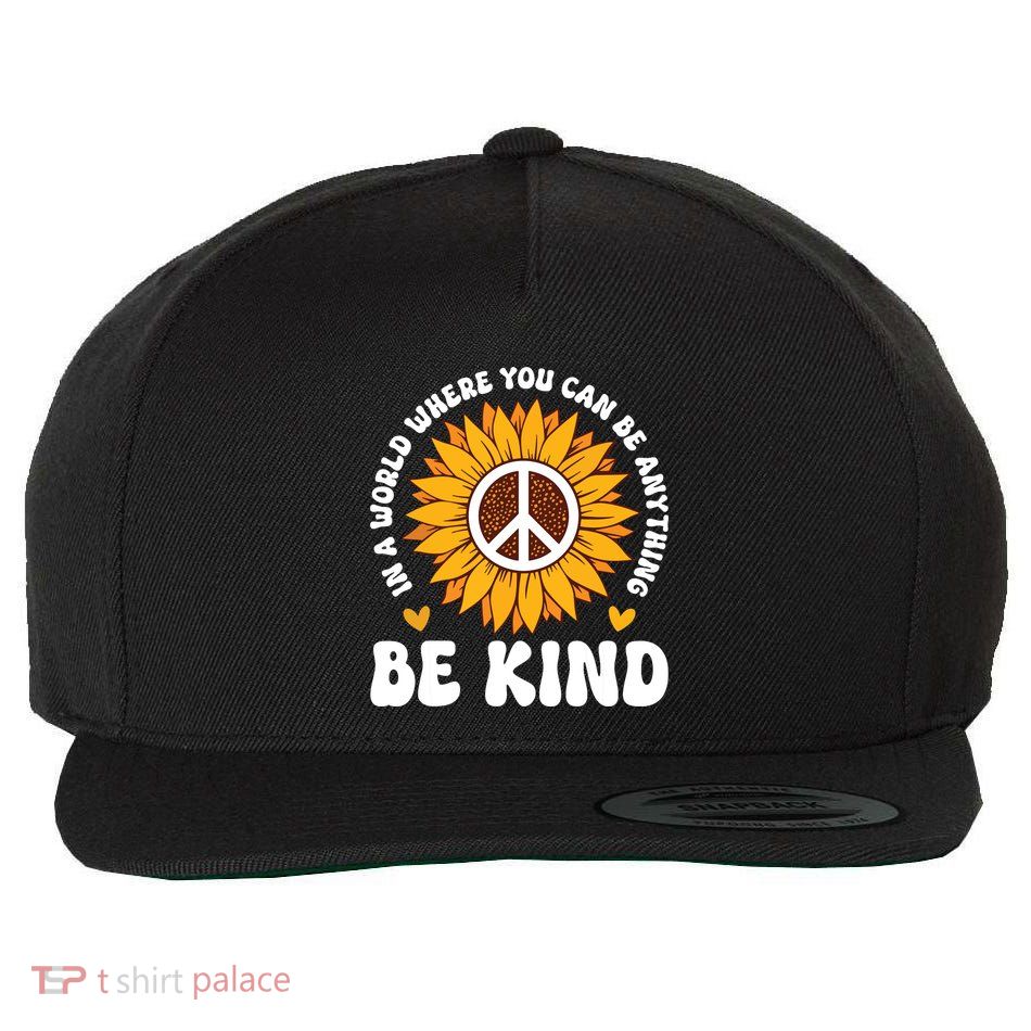 Be Kind Unity Day Orange Anti Bullying Unity Day Wool Snapback Cap