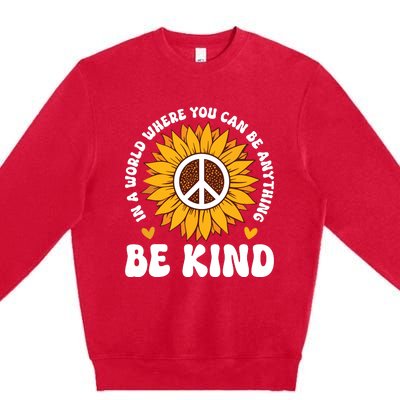 Be Kind Unity Day Orange Anti Bullying Unity Day Premium Crewneck Sweatshirt