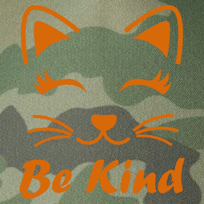 Be Kind Unity Day Orange Anti Bullying Kitten Legacy Tie Dye Trucker Hat