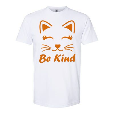 Be Kind Unity Day Orange Anti Bullying Kitten Softstyle CVC T-Shirt