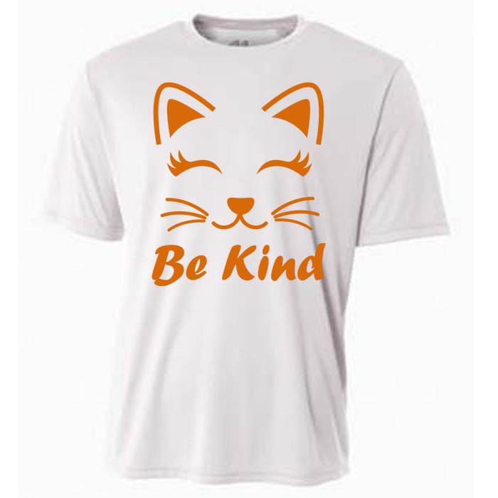 Be Kind Unity Day Orange Anti Bullying Kitten Cooling Performance Crew T-Shirt