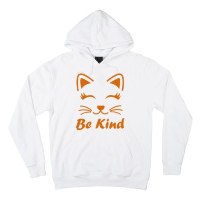 Be Kind Unity Day Orange Anti Bullying Kitten Hoodie