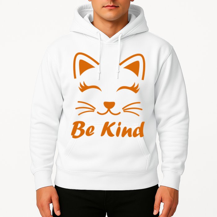 Be Kind Unity Day Orange Anti Bullying Kitten Hoodie