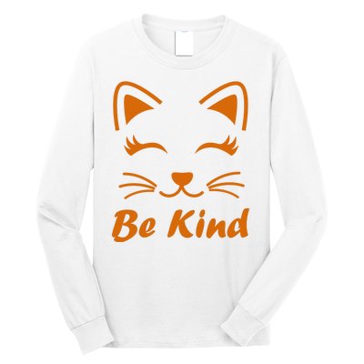 Be Kind Unity Day Orange Anti Bullying Kitten Long Sleeve Shirt