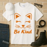 Be Kind Unity Day Orange Anti Bullying Kitten Tall T-Shirt