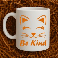 Be Kind Unity Day Orange Anti Bullying Kitten Mug