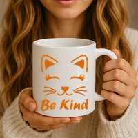 Be Kind Unity Day Orange Anti Bullying Kitten Mug