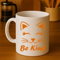 Be Kind Unity Day Orange Anti Bullying Kitten Mug