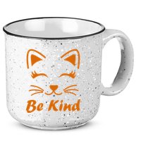 Be Kind Unity Day Orange Anti Bullying Kitten 15oz Campfire Ceramic Mug