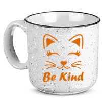 Be Kind Unity Day Orange Anti Bullying Kitten 15oz Campfire Ceramic Mug