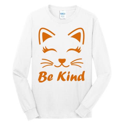 Be Kind Unity Day Orange Anti Bullying Kitten Tall Long Sleeve T-Shirt