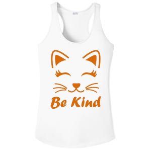 Be Kind Unity Day Orange Anti Bullying Kitten Ladies PosiCharge Competitor Racerback Tank