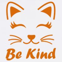 Be Kind Unity Day Orange Anti Bullying Kitten Mousepad