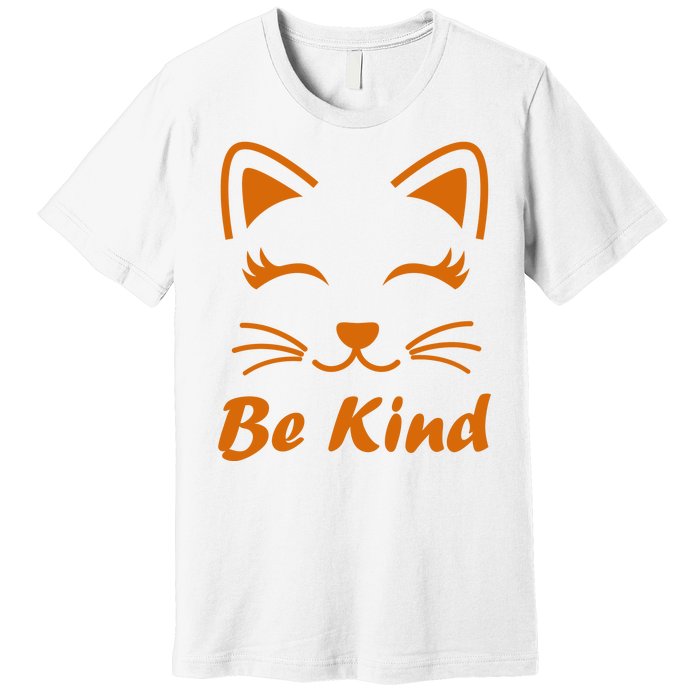 Be Kind Unity Day Orange Anti Bullying Kitten Premium T-Shirt