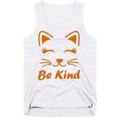 Be Kind Unity Day Orange Anti Bullying Kitten Tank Top