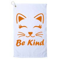 Be Kind Unity Day Orange Anti Bullying Kitten Golf Towel