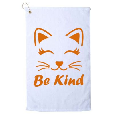 Be Kind Unity Day Orange Anti Bullying Kitten Platinum Collection Golf Towel