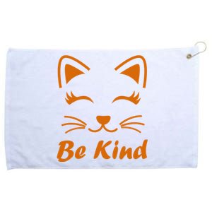 Be Kind Unity Day Orange Anti Bullying Kitten Grommeted Golf Towel