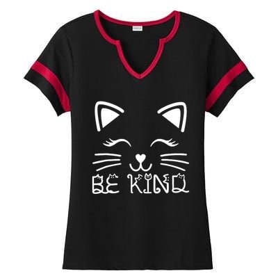 Be Kind Unity Day Orange Anti Bullying Ladies Halftime Notch Neck Tee