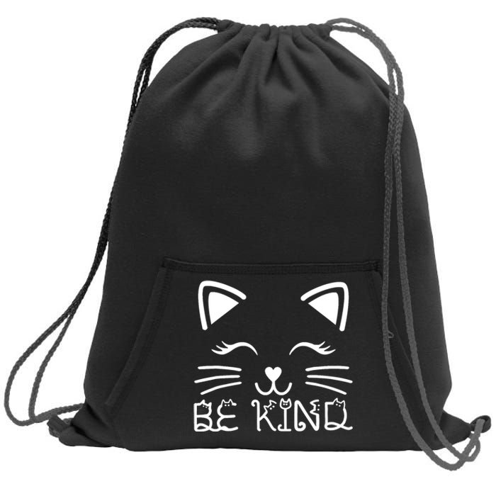 Be Kind Unity Day Orange Anti Bullying Sweatshirt Cinch Pack Bag