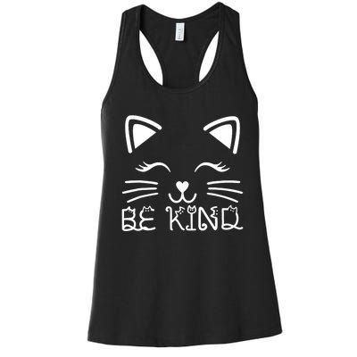 Be Kind Unity Day Orange Anti Bullying Women's Racerback Tank