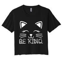 Be Kind Unity Day Orange Anti Bullying Women's Crop Top Tee