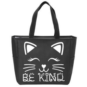 Be Kind Unity Day Orange Anti Bullying Zip Tote Bag