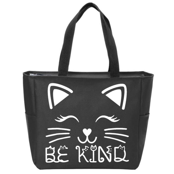 Be Kind Unity Day Orange Anti Bullying Zip Tote Bag