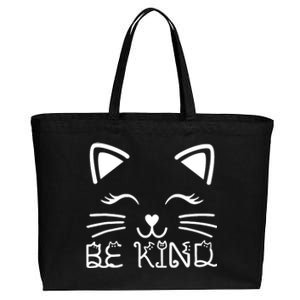 Be Kind Unity Day Orange Anti Bullying Cotton Canvas Jumbo Tote