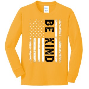 Be Kind Unity Day Orange Anti Bullying Unity Day Kids Long Sleeve Shirt